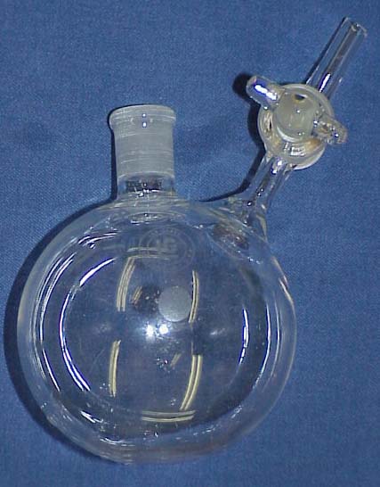 Schlenk Flask, Round Bottom